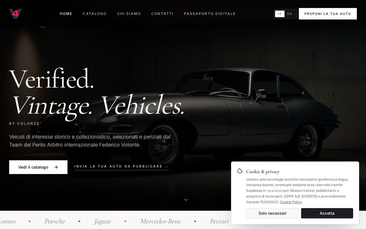Anteprima del progetto V4 Historic